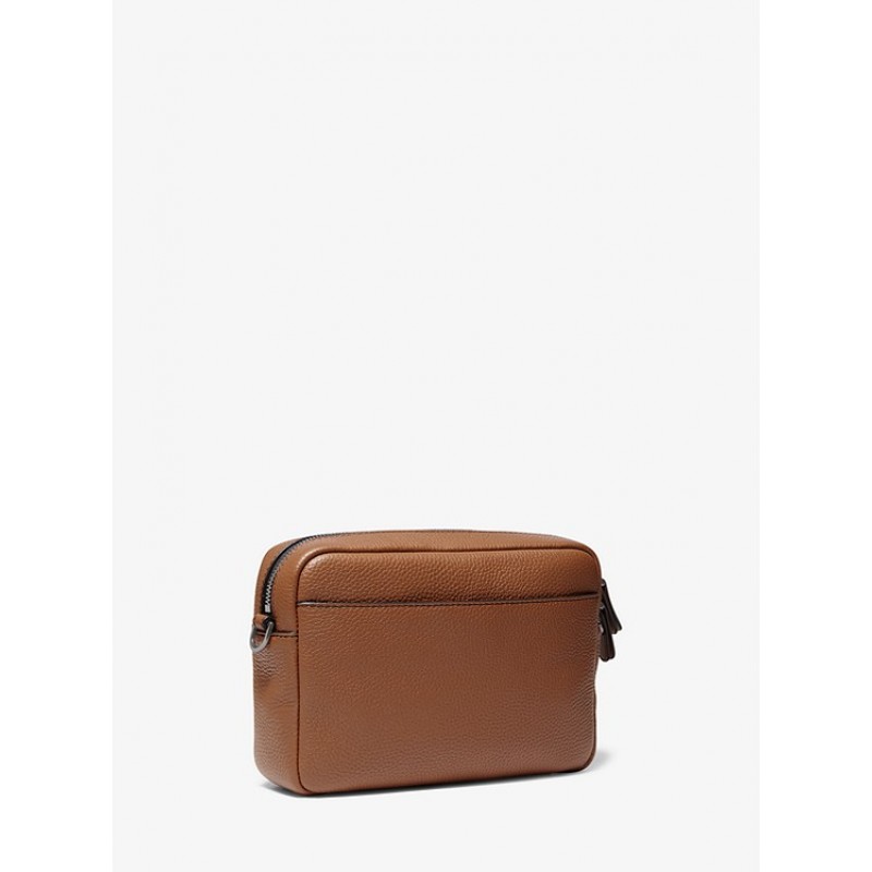 Hudson Pebbled Leather Crossbody Bag