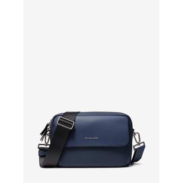 Hudson Pebbled Leather Crossbody Bag