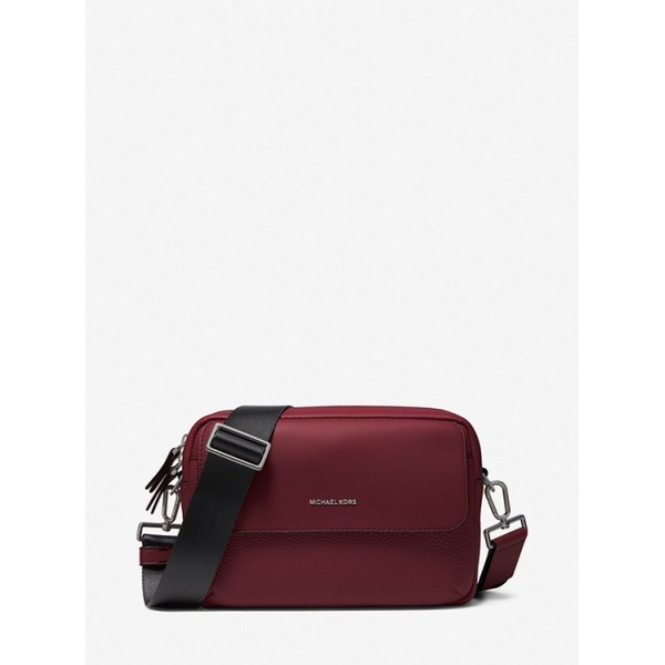 Hudson Pebbled Leather Crossbody Bag