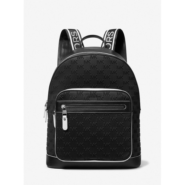 Hudson Logo Embossed Neoprene Backpack