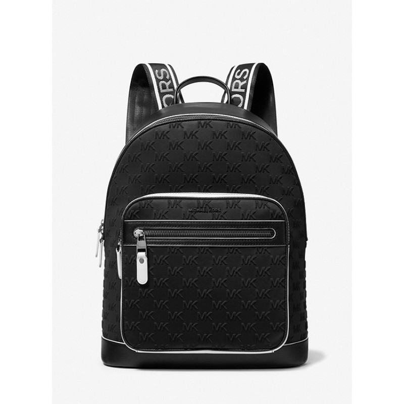 Hudson Logo Embossed Neoprene Backpack