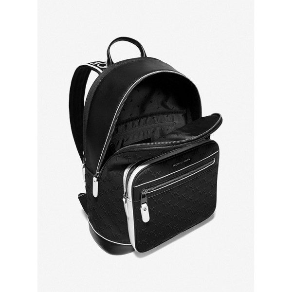 Hudson Logo Embossed Neoprene Backpack