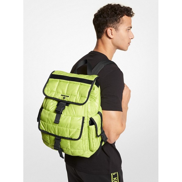 Brooklyn Quilted Recycled Polyester Backpack