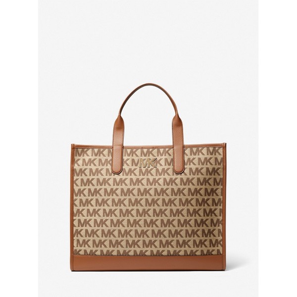 Hudson Logo Jacquard Tote Bag