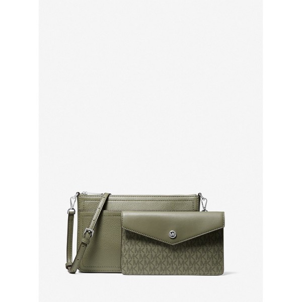 Maisie Medium Pebbled Leather 3-in-1 Crossbody Bag