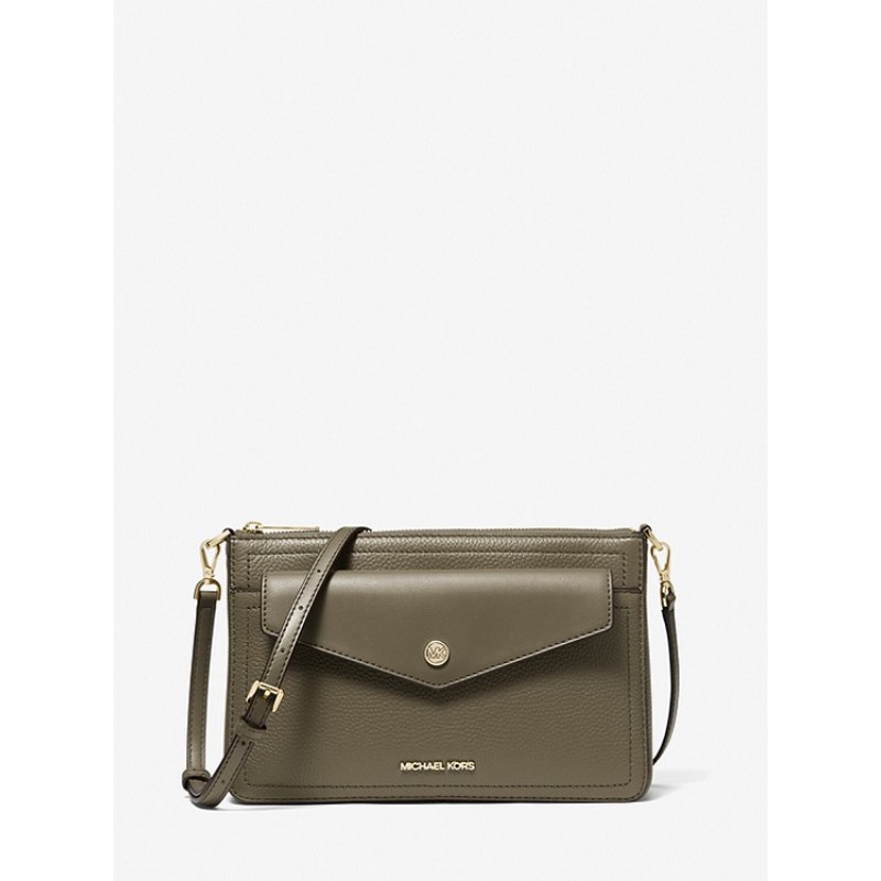 Maisie Medium Pebbled Leather 3-in-1 Crossbody Bag