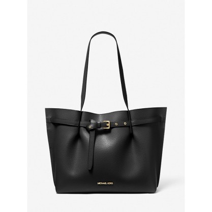 Emilia Large Pebbled Leather Tote Bag