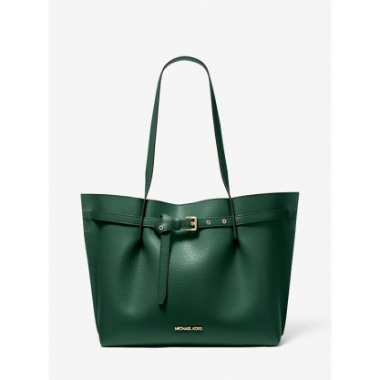 Emilia Large Pebbled Leather Tote Bag