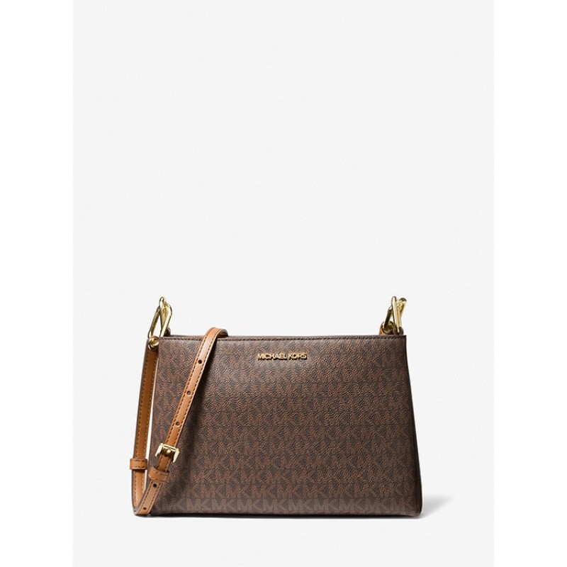 Trisha Medium Logo Crossbody Bag