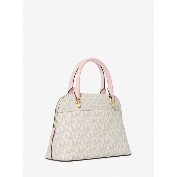 Jet Set Medium Logo Dome Satchel