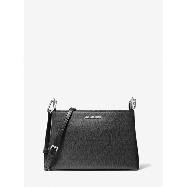 Trisha Medium Logo Crossbody Bag