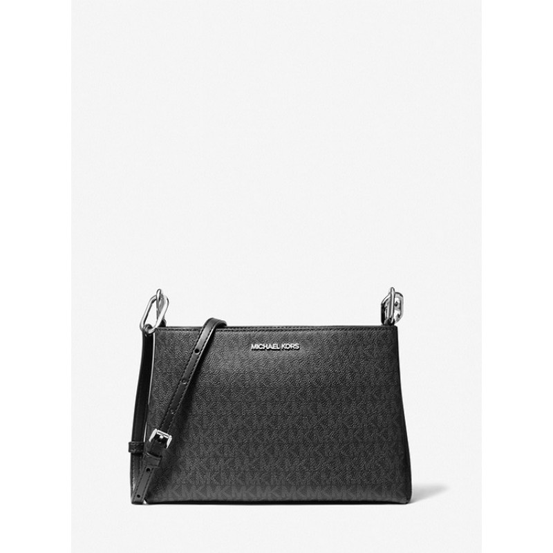 Trisha Medium Logo Crossbody Bag