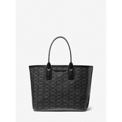 Jodie Small Logo Jacquard Tote Bag