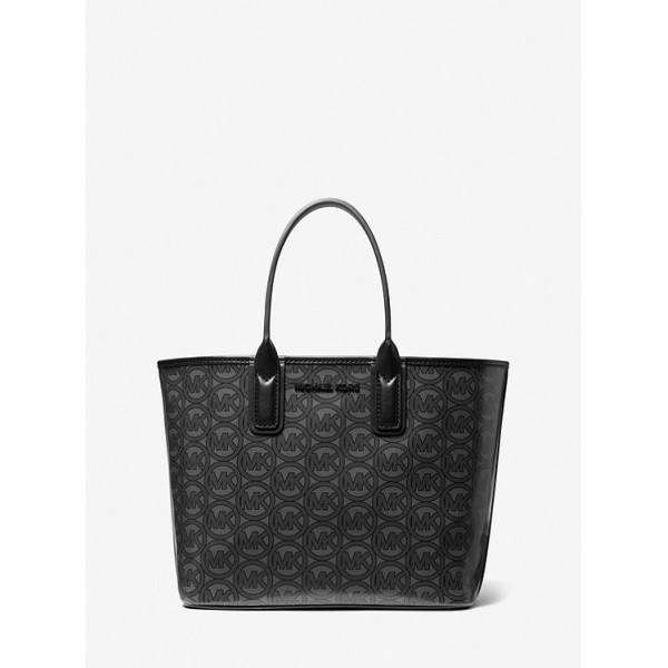 Jodie Small Logo Jacquard Tote Bag