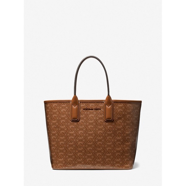 Jodie Small Logo Jacquard Tote Bag