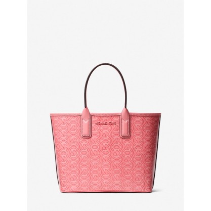 Jodie Small Logo Jacquard Tote Bag