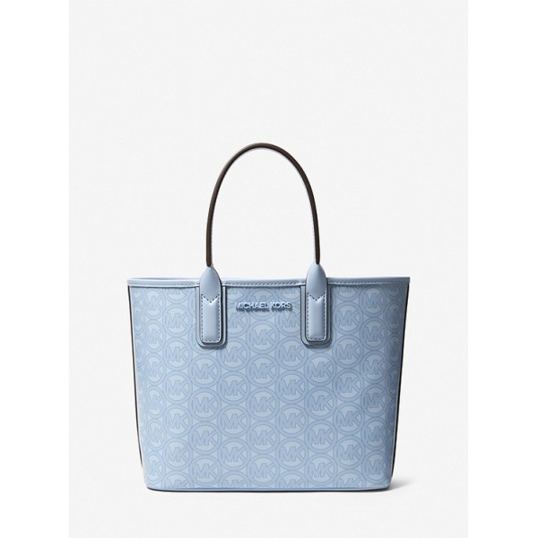 Jodie Small Logo Jacquard Tote Bag