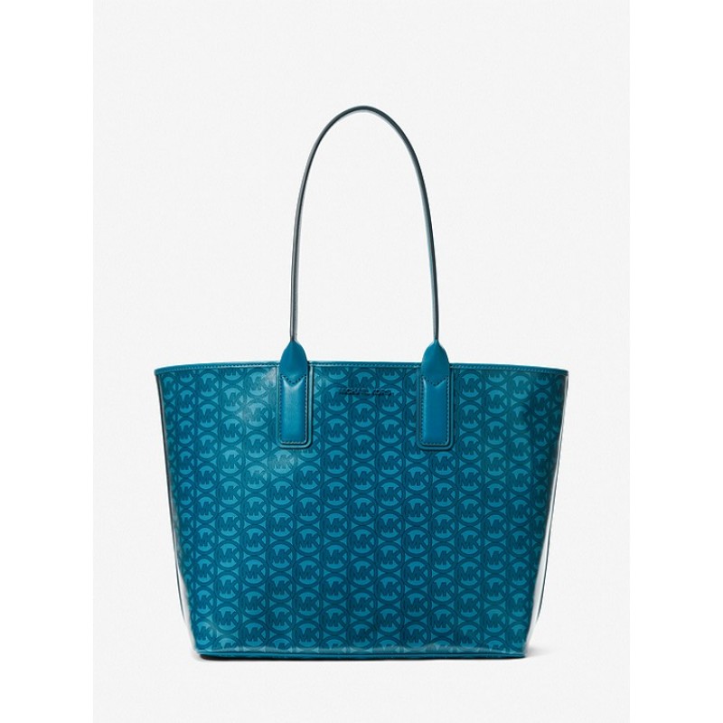 Jodie Large Logo Jacquard Tote Bag