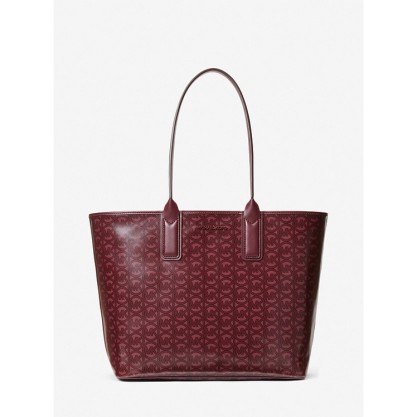 Jodie Large Logo Jacquard Tote Bag