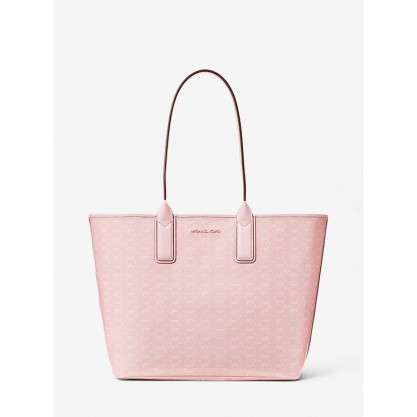 Jodie Large Logo Jacquard Tote Bag