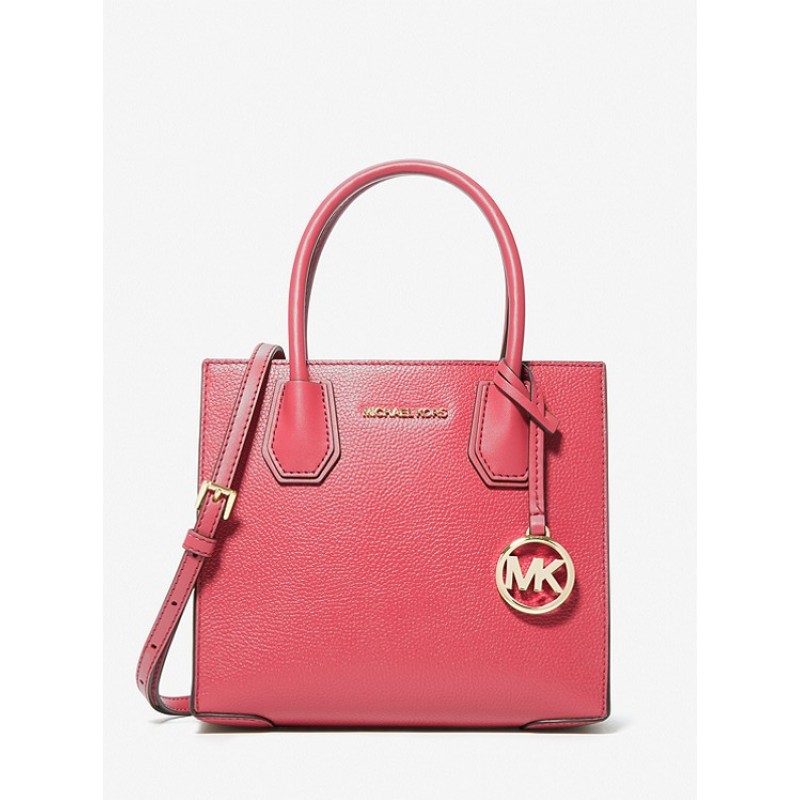 Mercer Medium Pebbled Leather Crossbody Bag