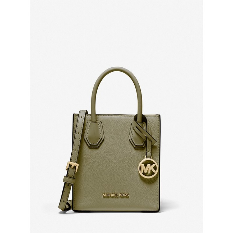 Mercer Extra-Small Pebbled Leather Crossbody Bag