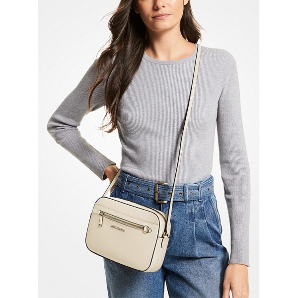 Jet Set Large Saffiano Leather Crossbody Bag