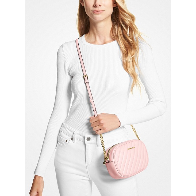 Rose Small Quilted Crossbody Bag