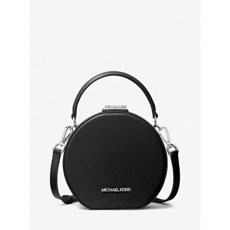 Serena Small Pebbled Leather Crossbody Bag