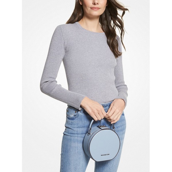 Serena Small Pebbled Leather Crossbody Bag