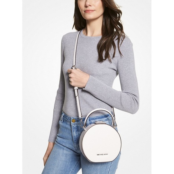 Serena Small Pebbled Leather Crossbody Bag