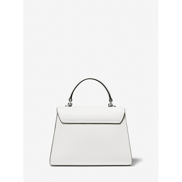 Serena Small Pebbled Leather Satchel