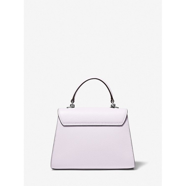 Serena Small Pebbled Leather Satchel