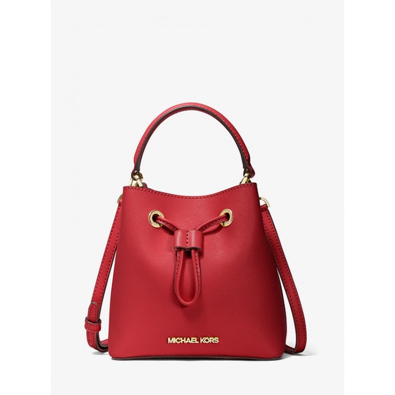 Suri Small Saffiano Leather Crossbody Bag