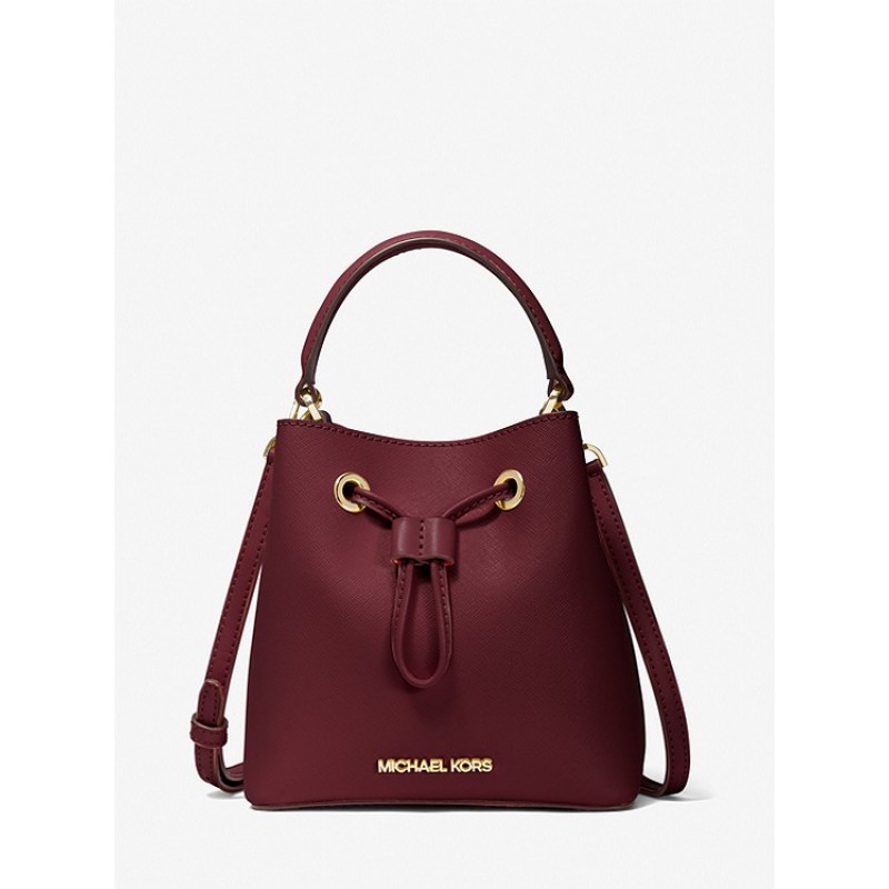 Suri Small Saffiano Leather Crossbody Bag