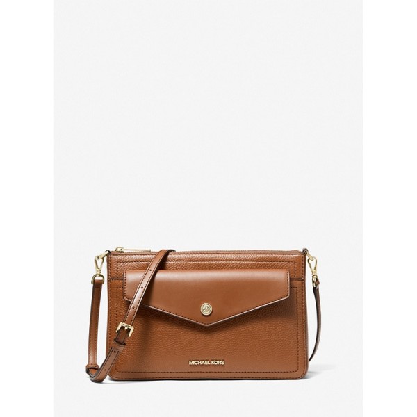 Maisie Medium Pebbled Leather 3-in-1 Crossbody Bag