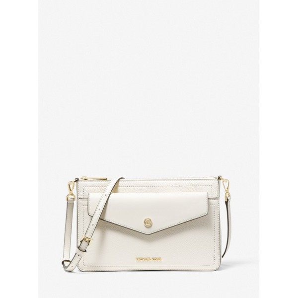 Maisie Medium Pebbled Leather 3-in-1 Crossbody Bag