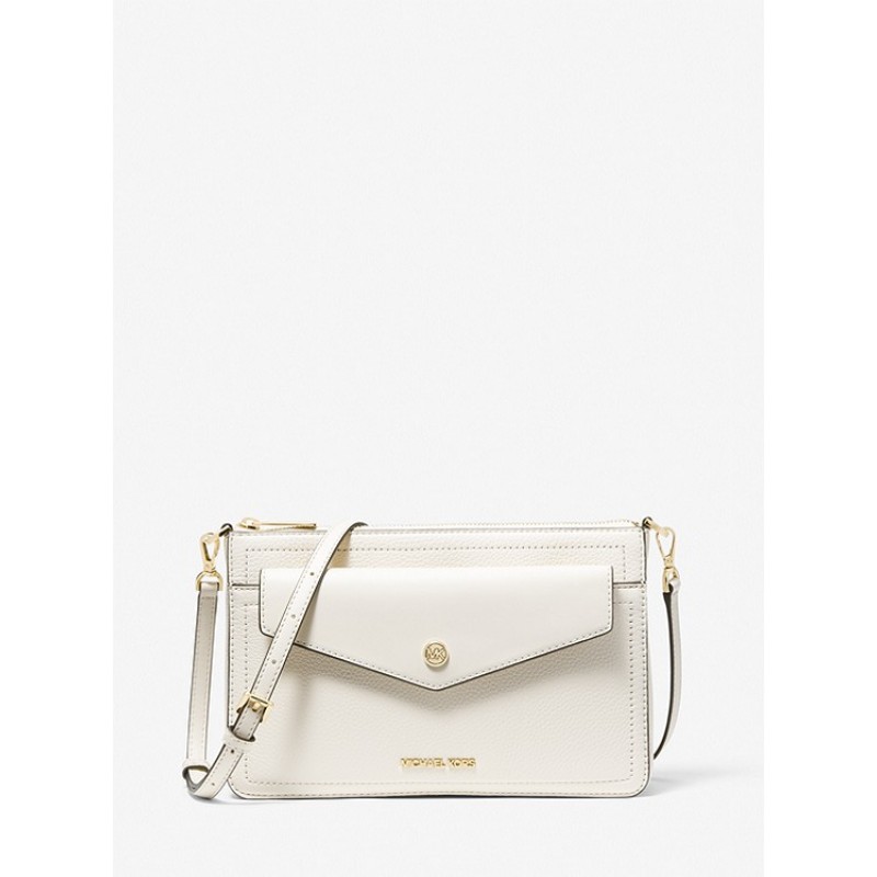 Maisie Medium Pebbled Leather 3-in-1 Crossbody Bag