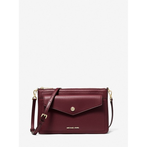 Maisie Medium Pebbled Leather 3-in-1 Crossbody Bag