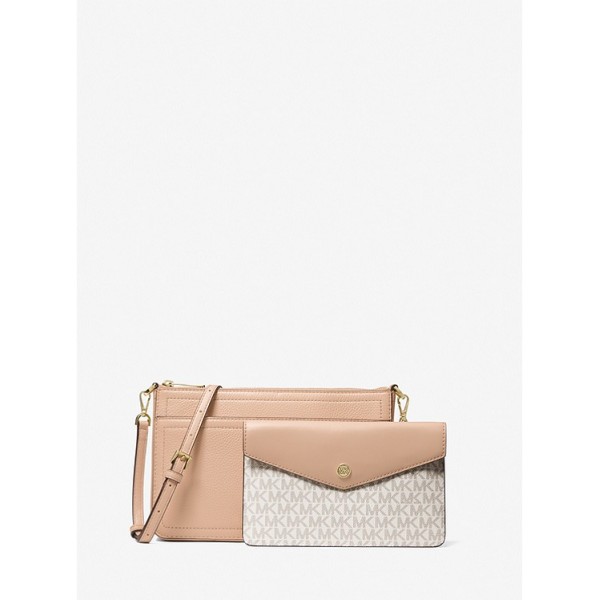 Maisie Medium Pebbled Leather 3-in-1 Crossbody Bag