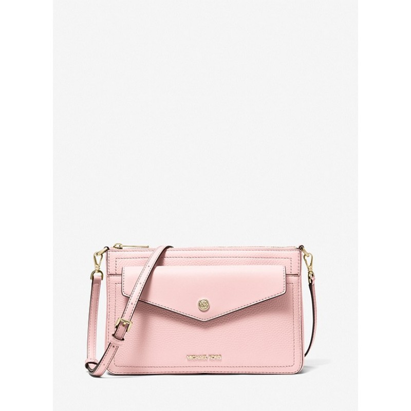 Maisie Medium Pebbled Leather 3-in-1 Crossbody Bag