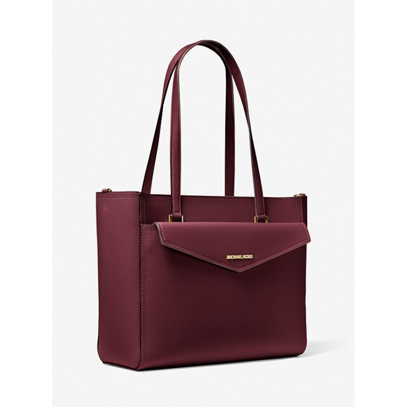 Maisie Large Pebbled Leather 3-in-1 Tote Bag