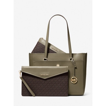 Maisie Large Pebbled Leather 3-in-1 Tote Bag