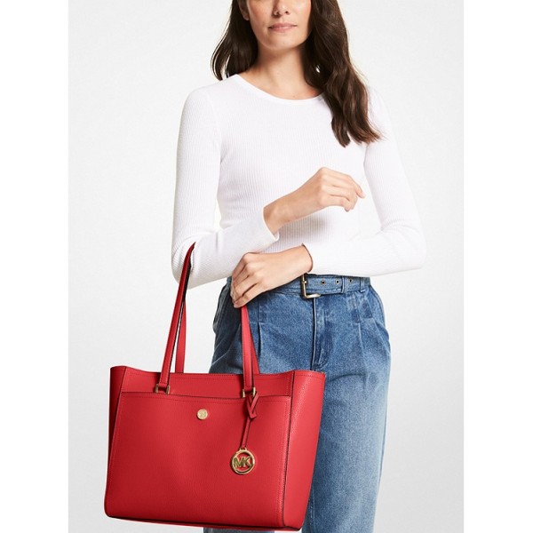 Maisie Large Pebbled Leather 3-in-1 Tote Bag