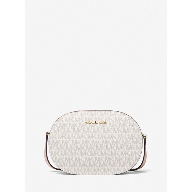 Jet Set Travel Medium Logo Crossbody Bag