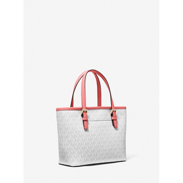 Jet Set Travel Extra-Small Logo Top-Zip Tote Bag