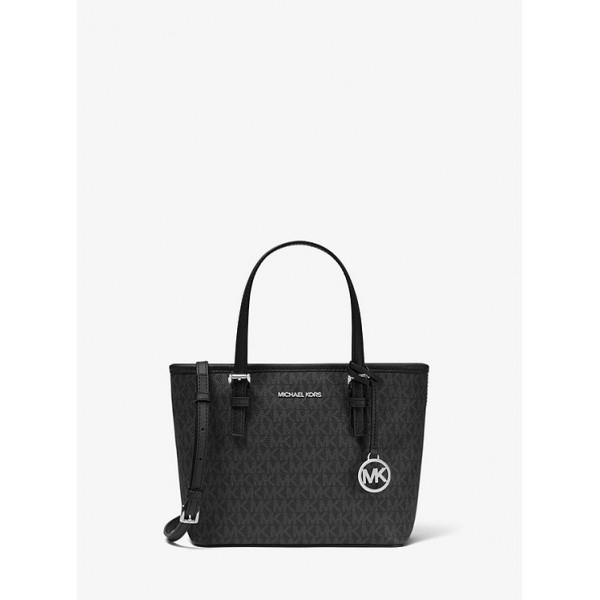 Jet Set Travel Extra-Small Logo Top-Zip Tote Bag