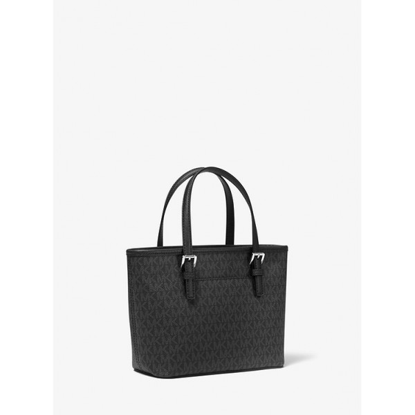 Jet Set Travel Extra-Small Logo Top-Zip Tote Bag