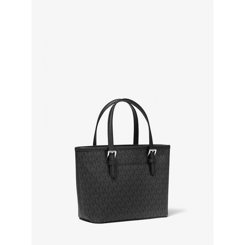 Jet Set Travel Extra-Small Logo Top-Zip Tote Bag