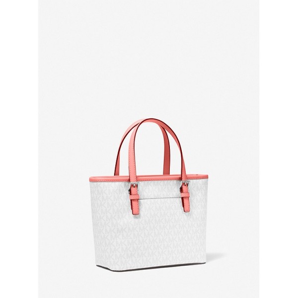 Jet Set Travel Extra-Small Logo Top-Zip Tote Bag